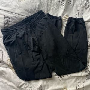 Lululemon Black Rulu Jogging Pants Lightweight Soft Joggers Size 6 Women’s.